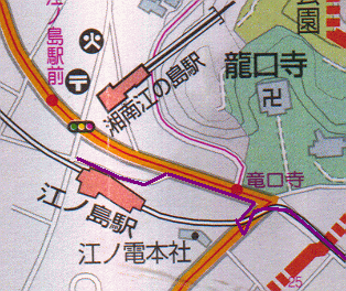 �]�m���w�O�ϑ����؎��ӂ̒n�}