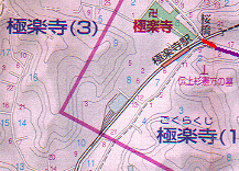 �Ɋy���w���ӂ̒n�}