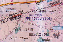 �R�䃖�l�w���ӂ̒n�}